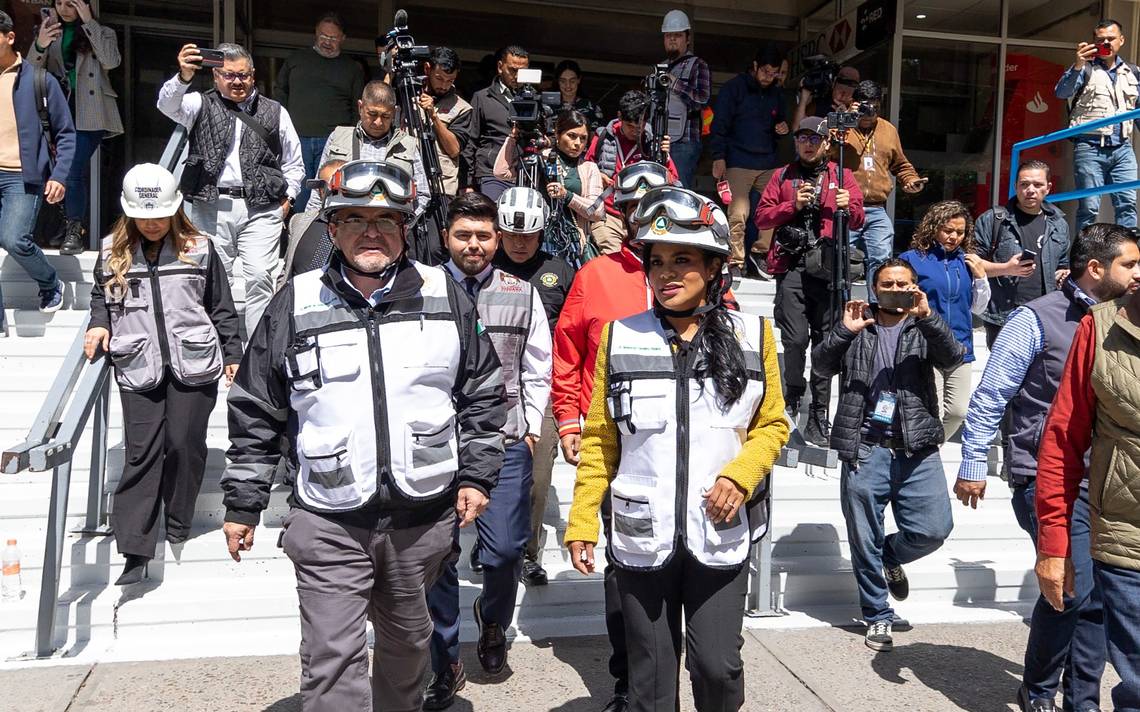 Participa ayuntamiento en simulacro nacional de sismo