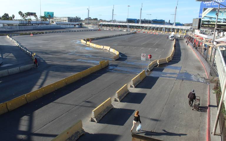 Cierran totalmente la garita por 5 horas El Sol de Tijuana