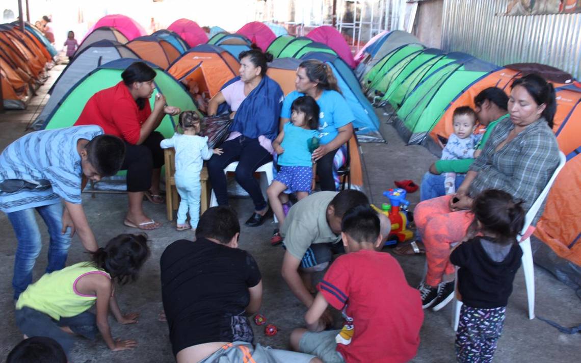 Parque Morelos para la caravana El Sol de Tijuana Noticias