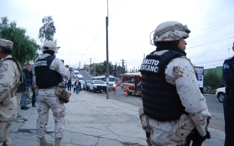 Tijuana necesita al ej rcito SSPM El Sol de Tijuana Noticias