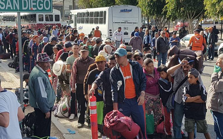 Llegar an hasta 9 mil migrantes El Sol de Tijuana Noticias